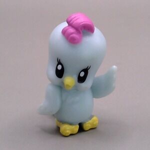 My Little Pony G4 Rarity Bird Pet Accessory Blue Chick Figure Hasbro MLP Mini